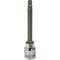 Dynamic Tools 3/8" Drive SAE Hex Head, 7/32" Long Bit, Chrome Finish Socket D006456 - alternate 1